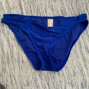 Royal blue bikini bottom